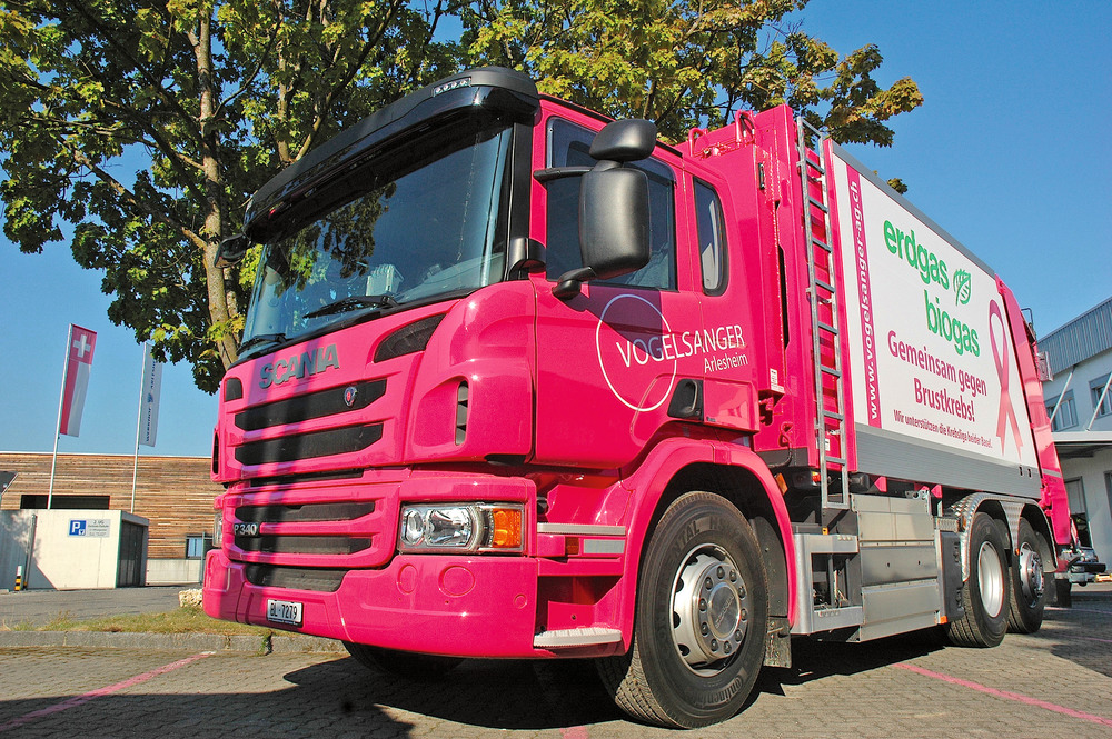 Scania P340 LB 6×2*4 CNG Erdgasfahrzeuge im Kommunalbetrieb KMT kommunalTechnik