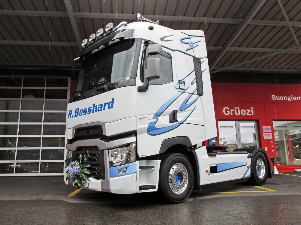 Renault Trucks T 520 T4×2 der René Bosshard Transporte TIR transNews