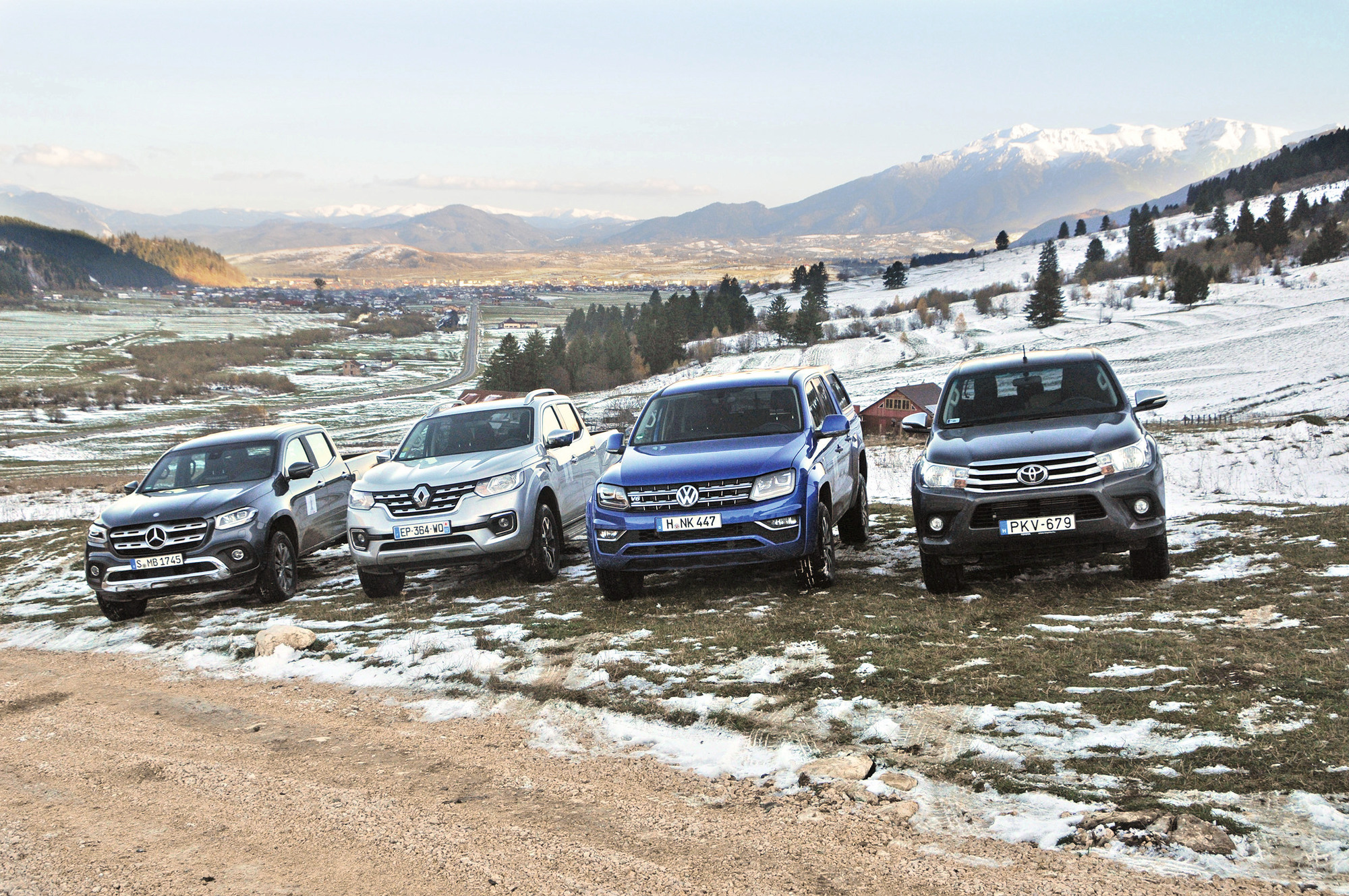 Pick-up Award 2018 Mercedes-Benz X-Klasse Renault Alaskan Volkswagen Amarok Toyota Hilux TIR transNews