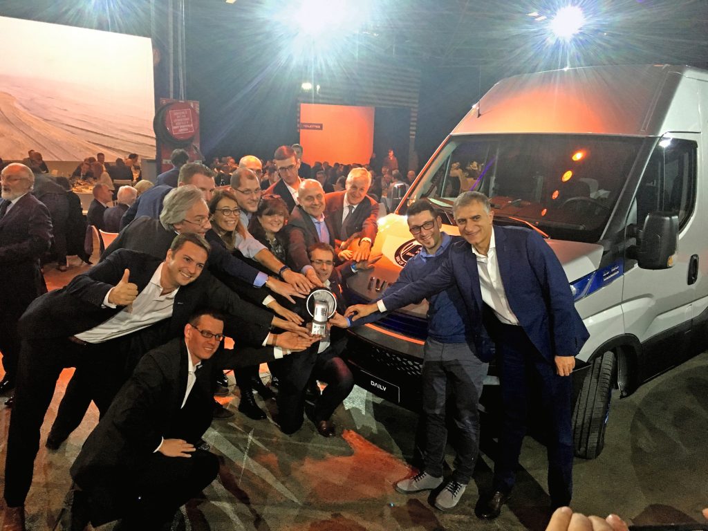 Iveco Daily Blue Power Van of the Year VotY Solutrans TIR transNews