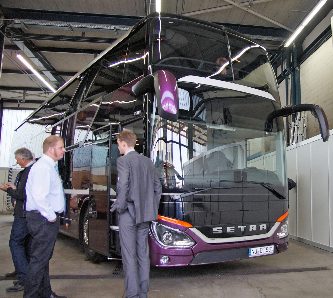 Evobus Kloten Setra  S 531 DT TIR transNews