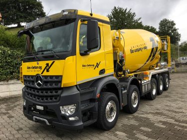 Mercedes -Benz Arocs Kies + Beton AG TIR transNews