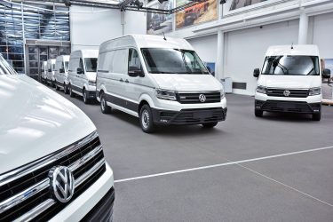 Volkswagen e-Crafter TIR transNews