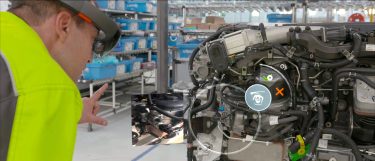 HoloLens Augmented Reality Mixed Reality Renault Trucks TIR transNews