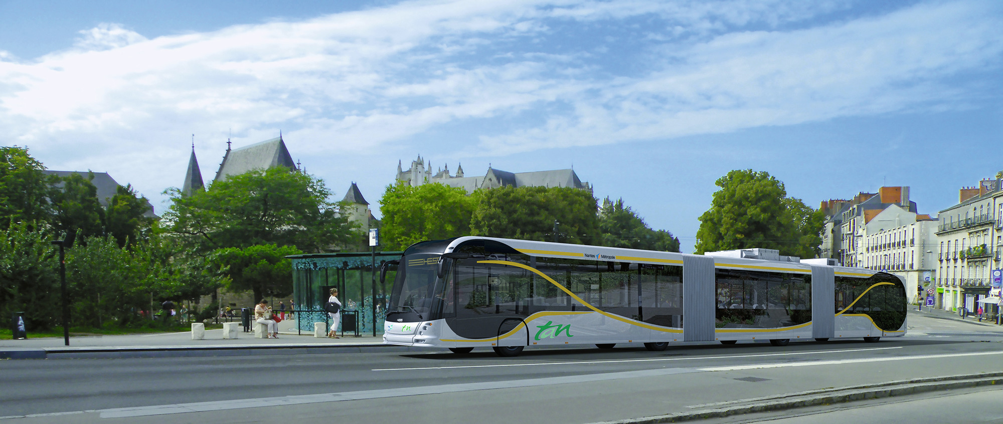 Hess LighTram 25 TOSA der Stadt Nantes TIR transNews