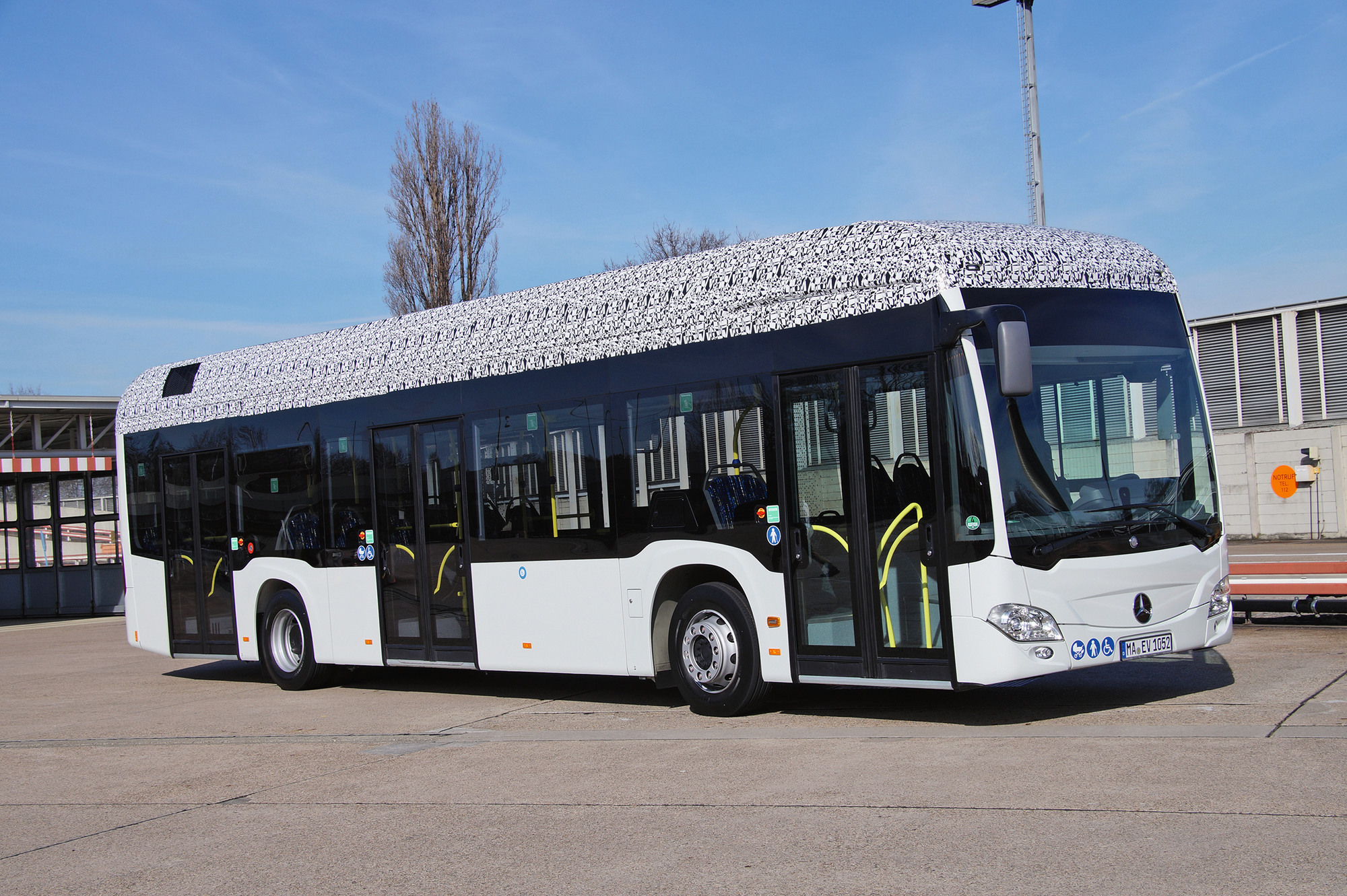 Mercedes-Benz Citaro mit Elektroantrieb Dainler Buses TIR transNews