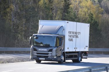 Scania Baukasten Fahrerkabine TIR transNews