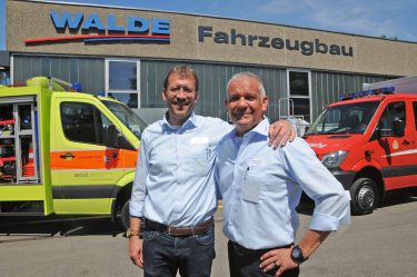 Geschäftsführer Guido Walde (l.) und Betriebsleiter Michael Oesch (Präsident VSCI Sektion Zürich) freuen sich über die neue Partnerschaft.