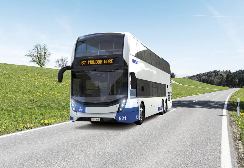 Enviro500 Transports publics de la région lausannoise Lausanne TIR transNews