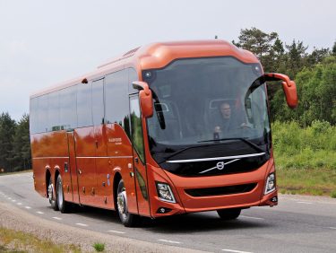 Volvo 9700 Volvo-Reisebus TIR transNews