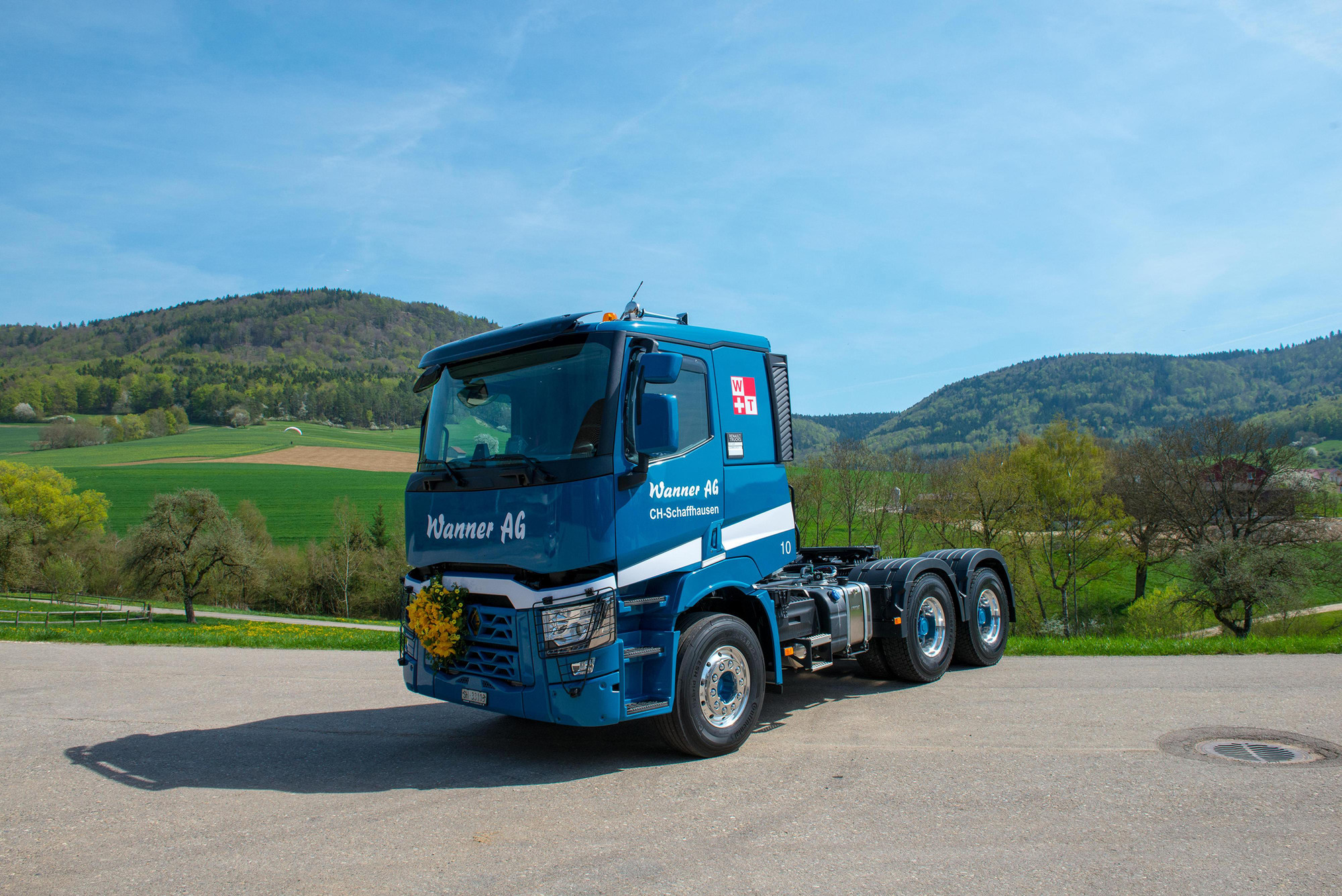 Renault Trucks C 460 T6×4 Wanner Int. Transporte AG TIR transNews