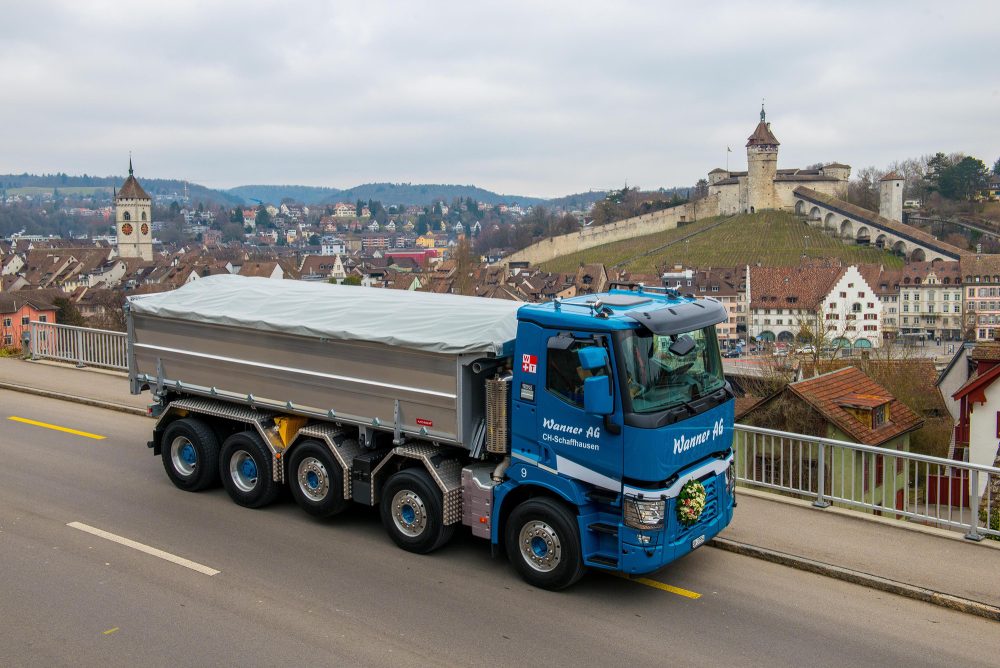 Renault Trucks C 520 P10×4 VLA Wanner Int. Transporte AG TIR transNews