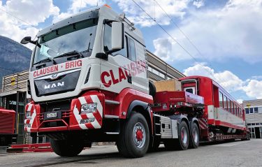 Spezialtransporte Clausen Kran AG TIR transNews