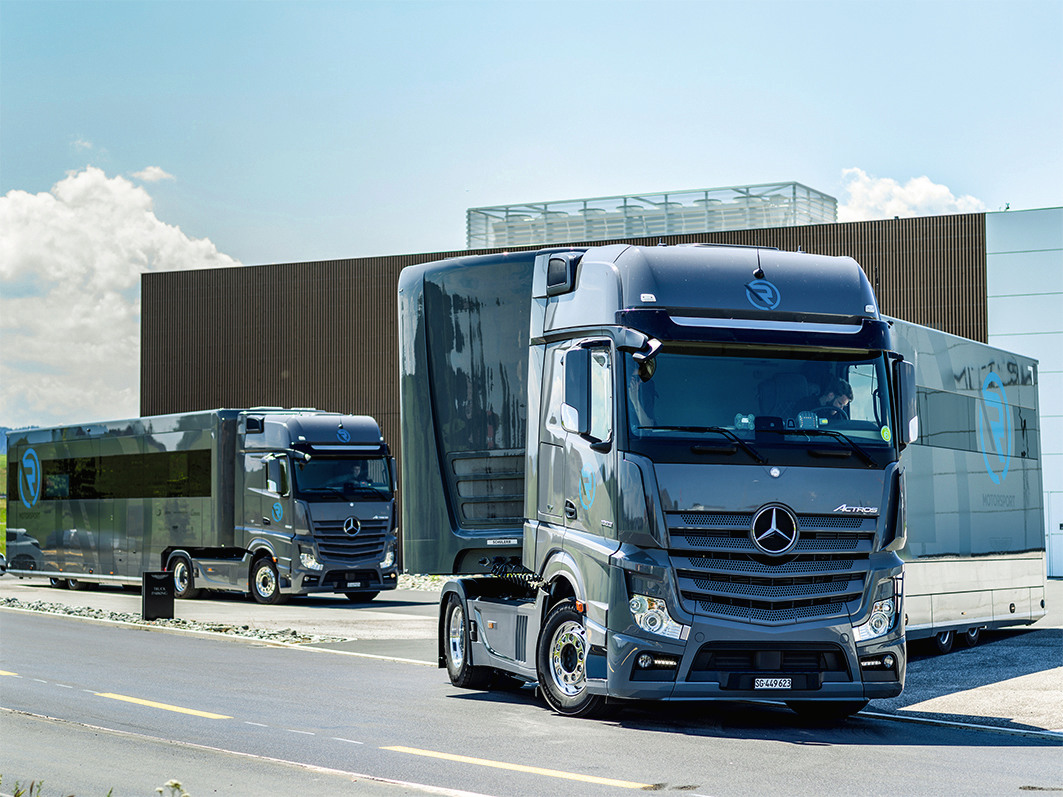 Mercedes-Benz Actros AF Racing AG TIR transNews