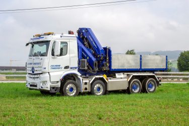 Mercedes-Benz Arocs Edelmann Transporte TIR transNews