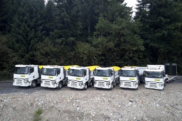 Renault Trucks der Leuthold AG Autotransporte TIR transNews