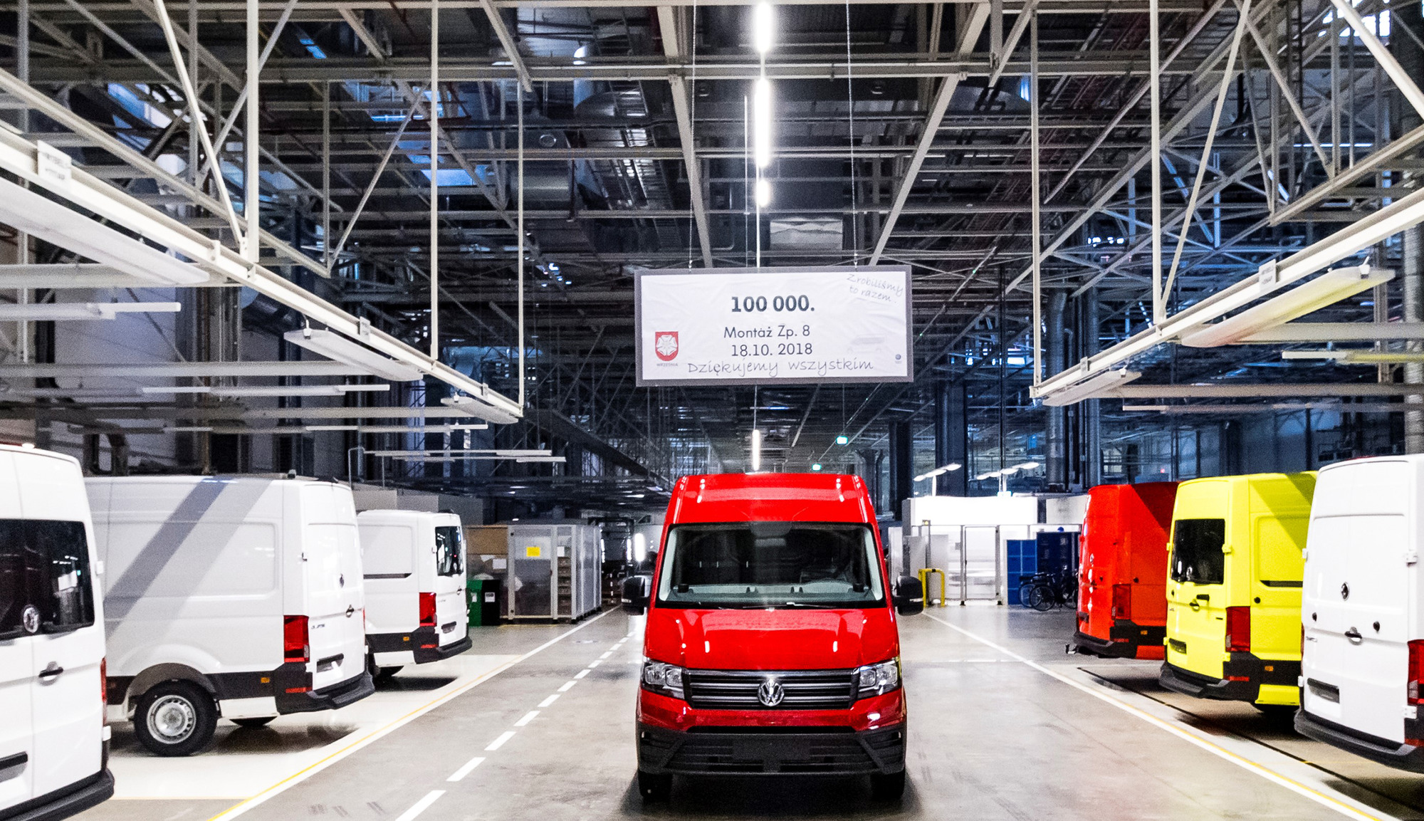 Volkswagen Crafter aus Września TIR transNews