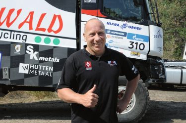 Race-Truck-Fahrer und Rallye-Teamchef Mario Kress TIR transNews