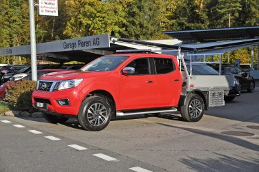 Garage Pieren AG Nissan Navara TIR transNews