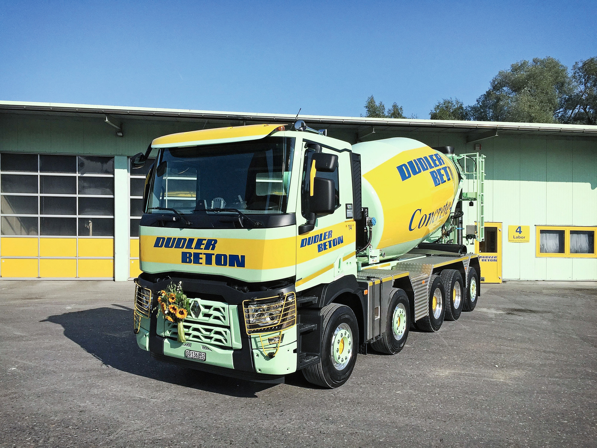 Renault Trucks Fünfachser C520 P10×4 für die Rudolf Dudler AG TIR transNews 