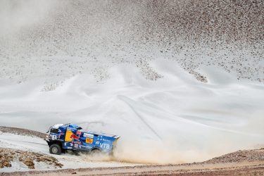 Eduard Nikolaev im Kamaz Rallye Dakar TIR transNews