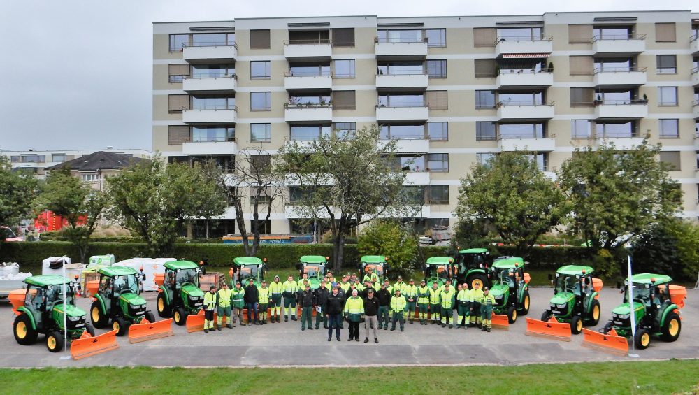 Kommunaltraktoren Fachbereich Werkstätten und Logistik Grün Stadt Zürich TIR transNews