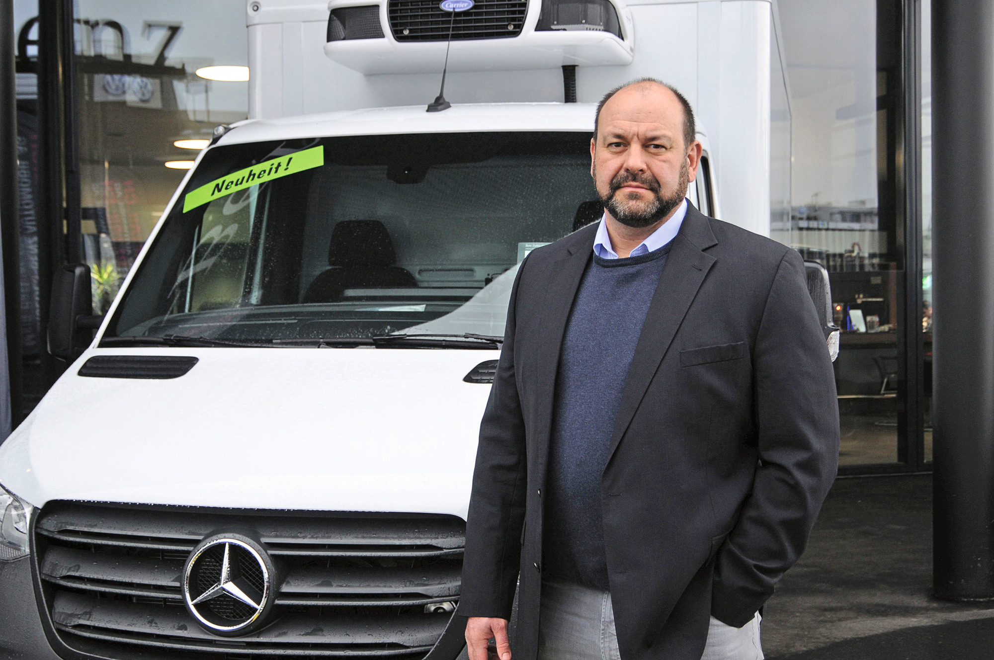 Michael Pflüger Mercedes-Benz Schweiz TIR transNews