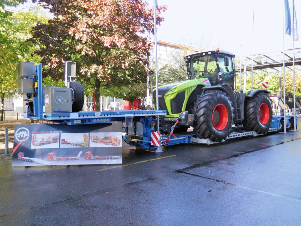 Meusburger Sattelanhänger bauma TIR transNews