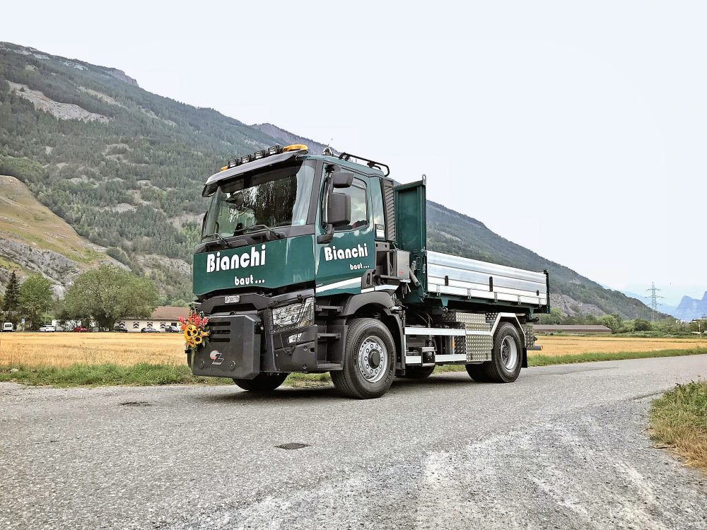 Renault Trucks C 520 P 4×2 Bianchi Bau AG TIR transNews