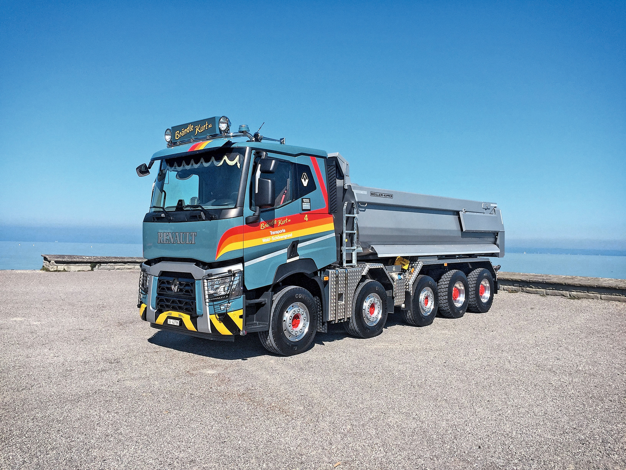 Kurt Brändle AG Renault Trucks C 520 P10×4 TIR transNews