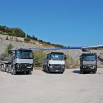 Renault Trucks im Wildegger Steinbruch TIR transNews