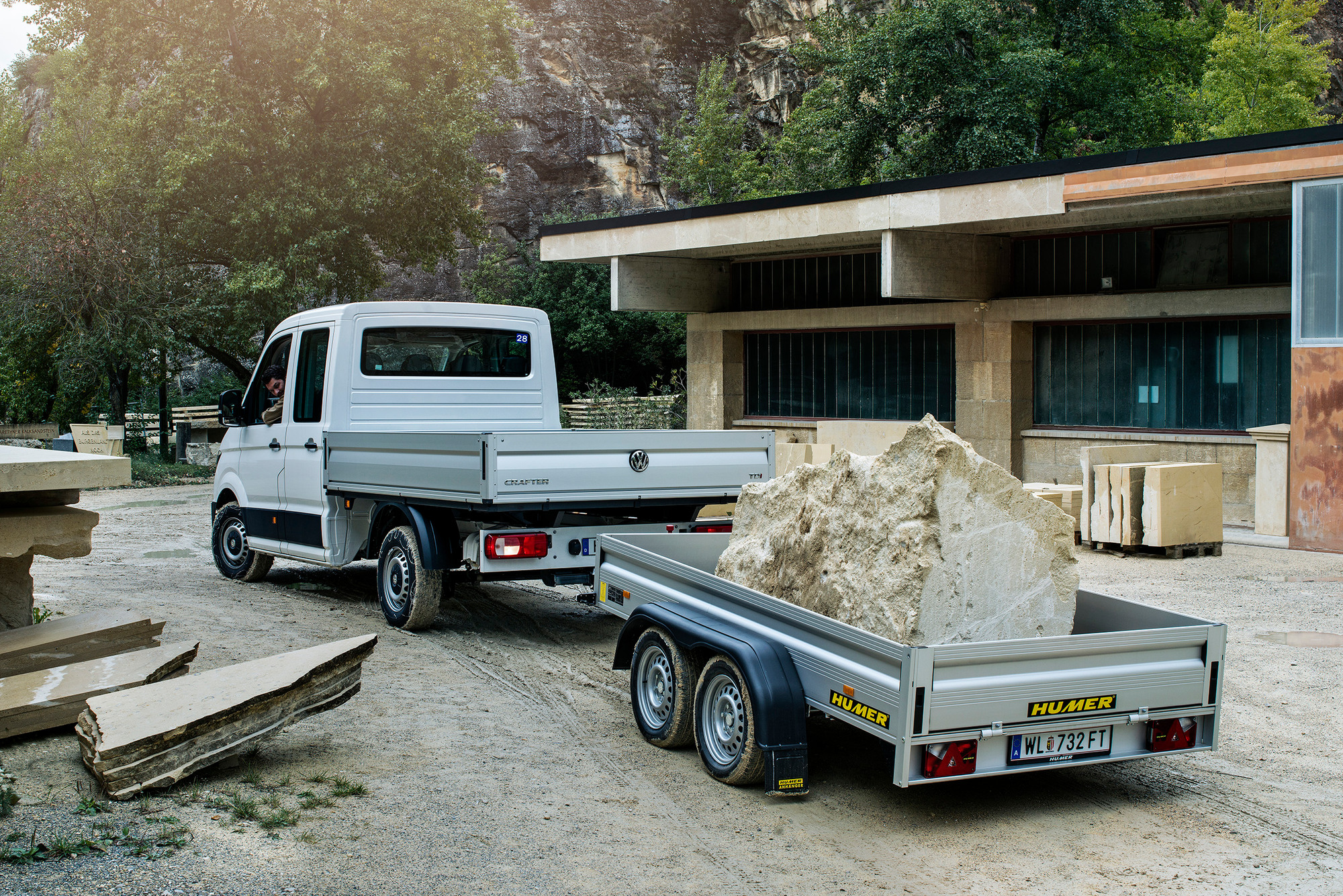 Volkswagen Crafter bauma TIR transNews