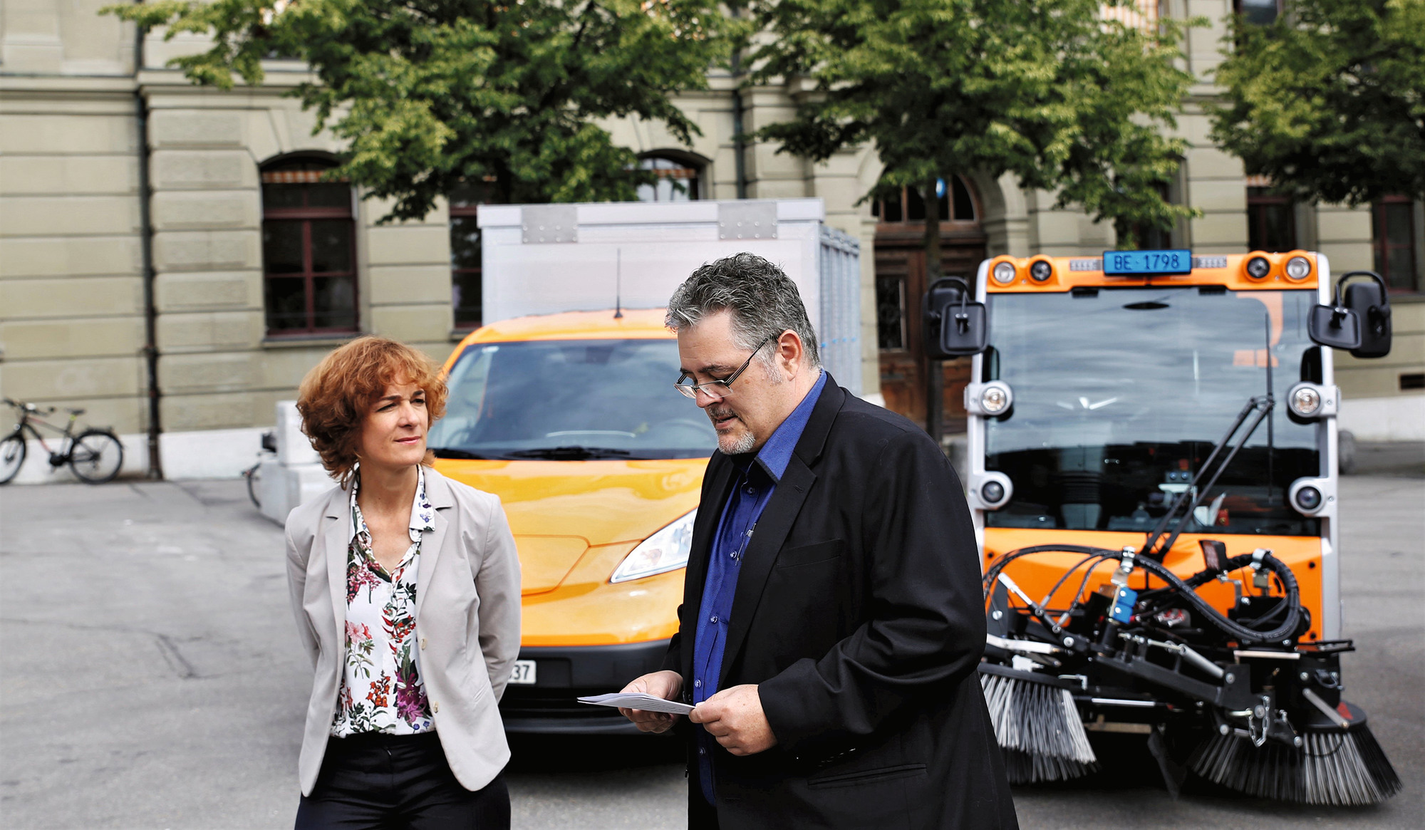 Elektrofahrzeuge Stadt Bern TIR transNews