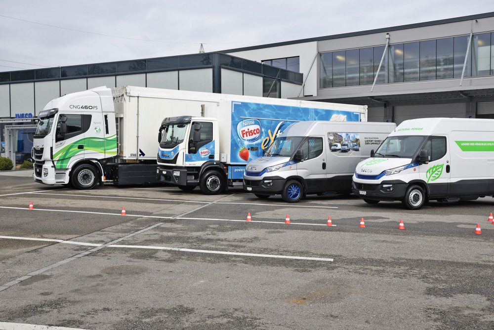 CO2 reduzieren Iveco Stralis EuroCargo Daily CNG LNG TIR transNews