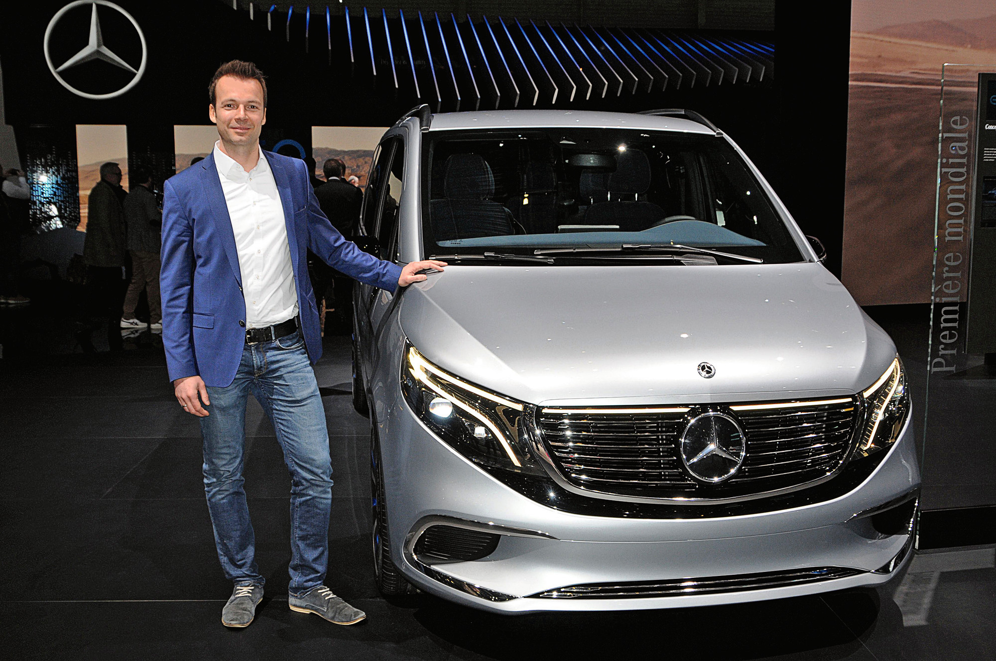 Benjamin Kaehler Mercedes-Benz Vans EQV TIR transNews