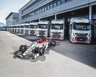 Hinwiler Alfa Romeo Racing Iveco Stralis TIR transNews