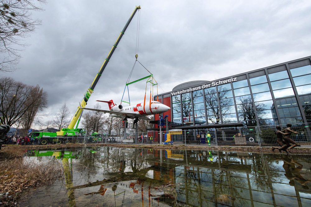 Rega-Jet Verkehrshaus Luzern TIR transNews