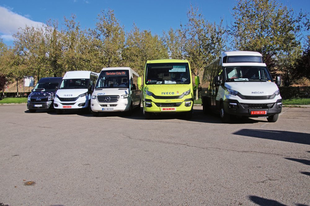 Fünf Citybusse Minibus of the Year 2019 TIR transNews