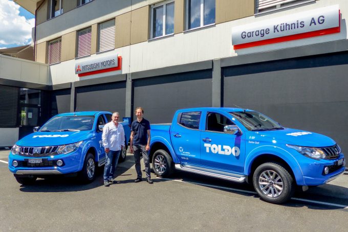 Mitsubishi L200 Toldo Gruppe TIR transNews