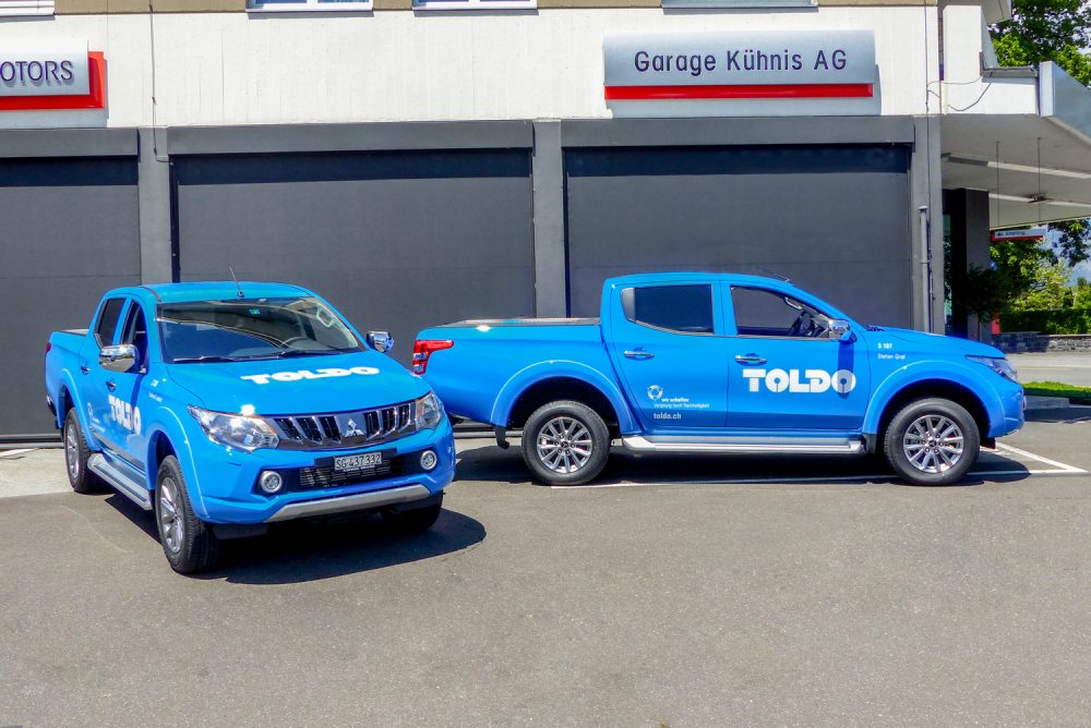 Mitsubishi L200 Toldo Gruppe TIR transNews