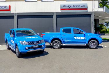 Mitsubishi L200 Toldo Gruppe TIR transNews