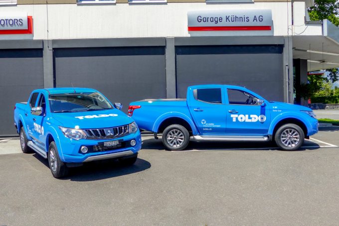 Mitsubishi L200 Toldo Gruppe TIR transNews