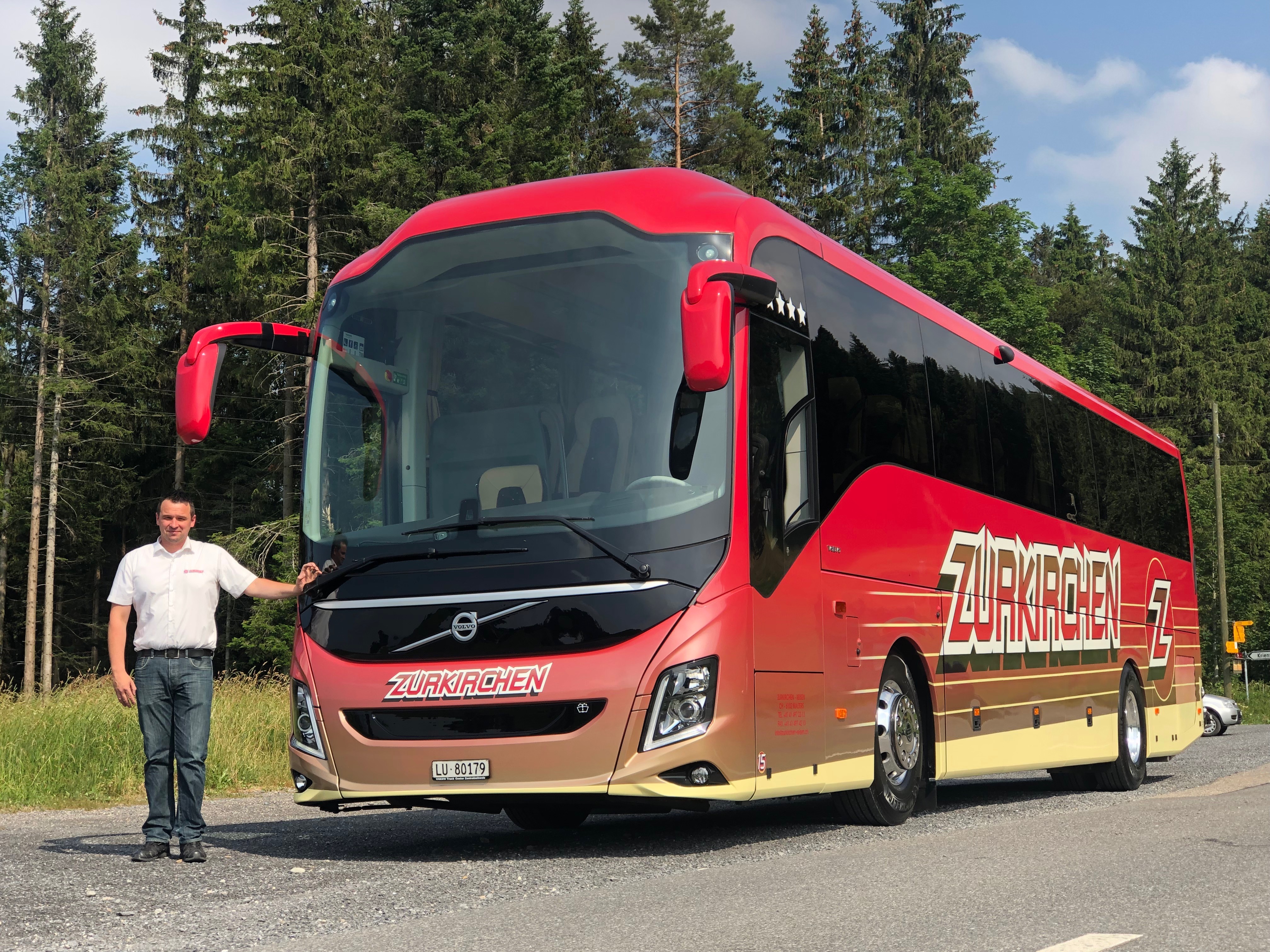 Volvo 9700 Armin Zurkirchen TIR transNews