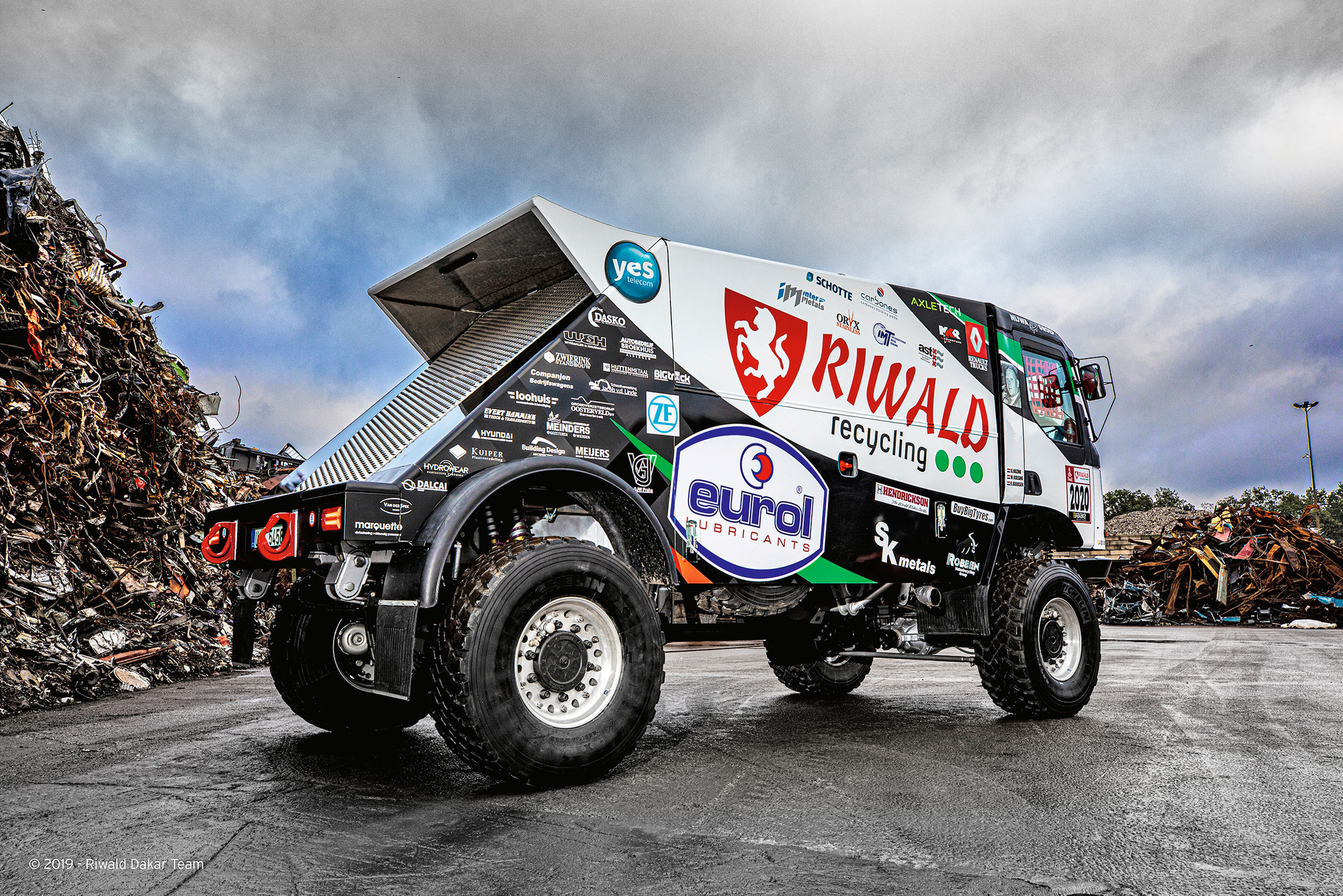 Dakar Rallye 2020 MKR Technology Riwald Dakar Team Renault Trucks C460 Hybrid Edition TIR transNews