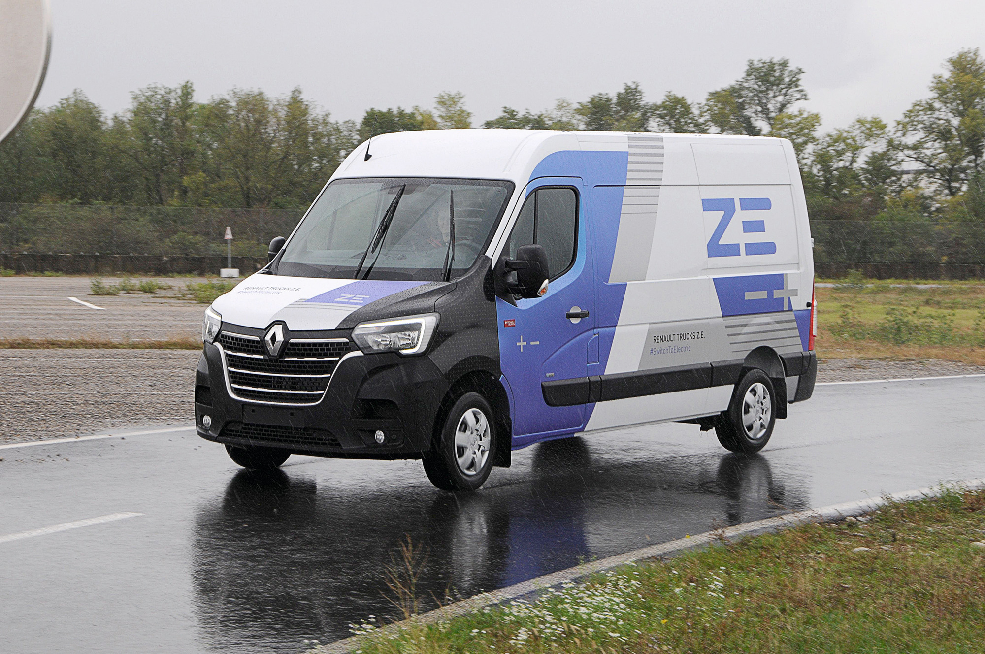 Renault Master Z.E. TIR transNews 