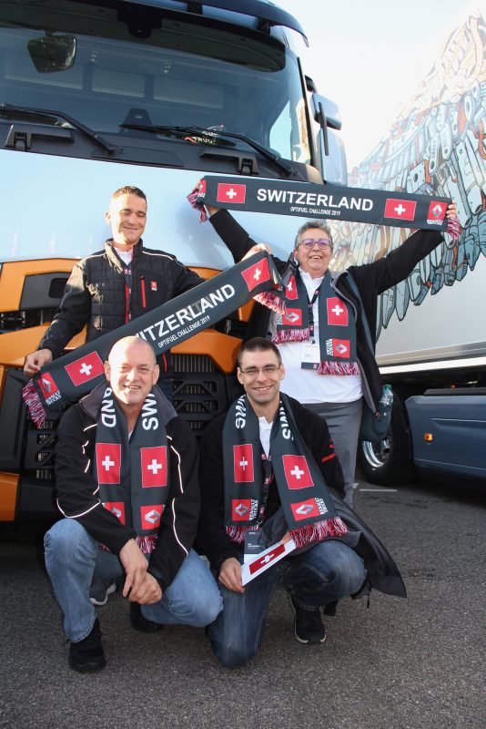 Reto Winterberger Optifuel Challenge Renault Trucks TIR transNews