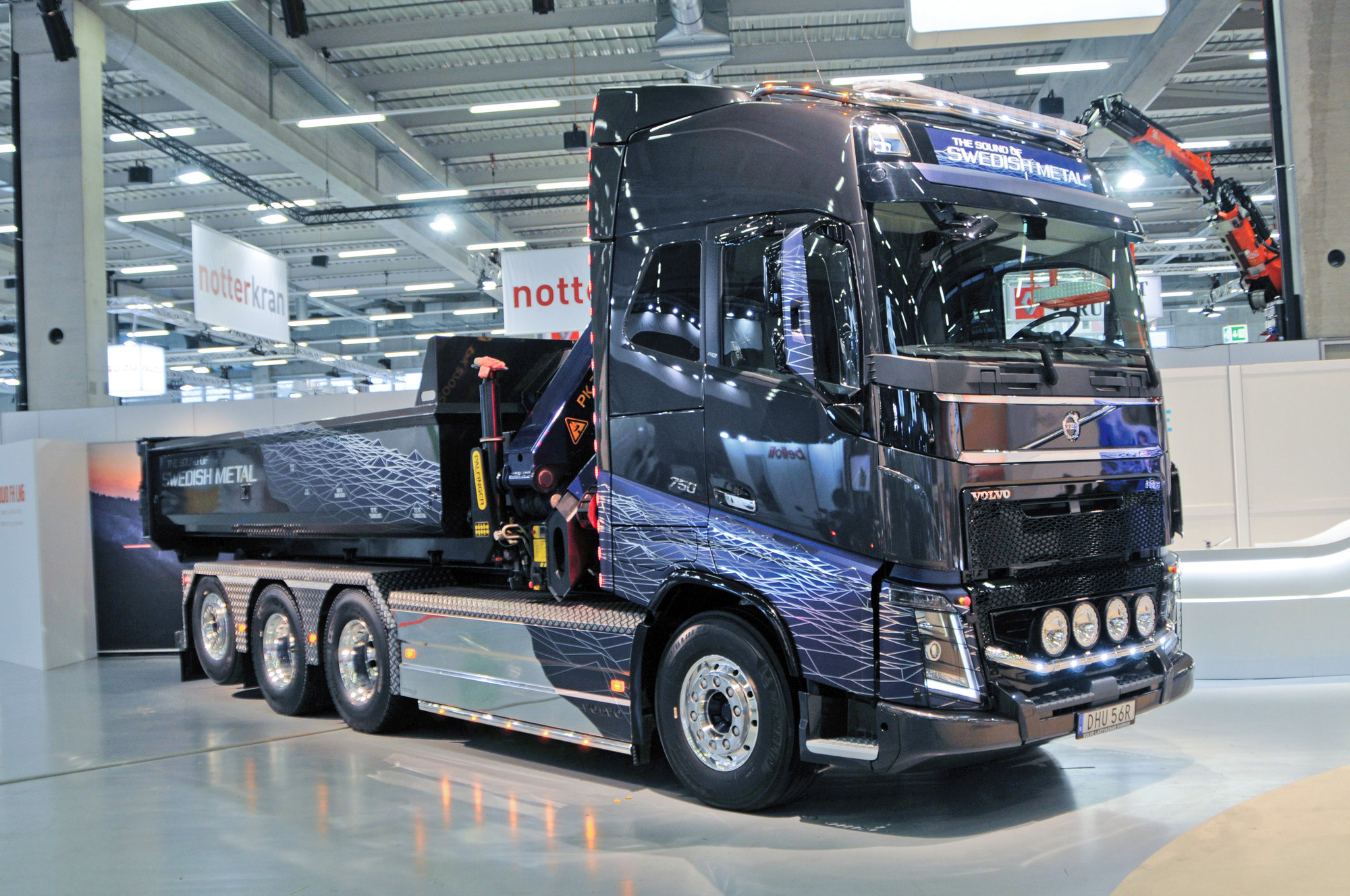 Volvo FH16-750 The Sound of Swedish Metal transport-CH 2019 Volvo Trucks TIR transNews