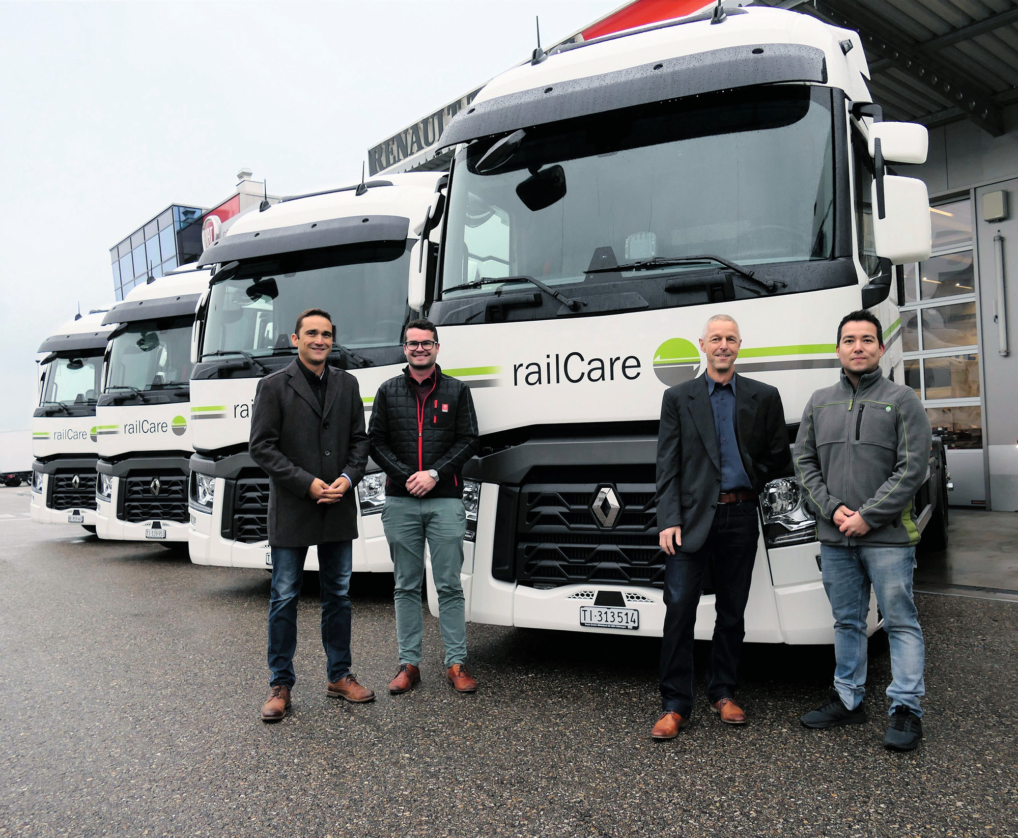 Renault Trucks (Schweiz) AG, railCare AG TIR transNews