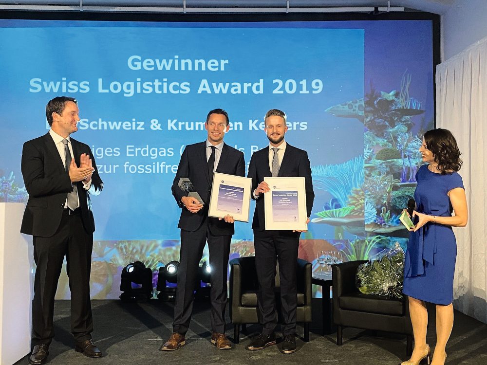 Swiss Logistics Award Krummen Kerzers AG Lidl Schweiz TIR transNews