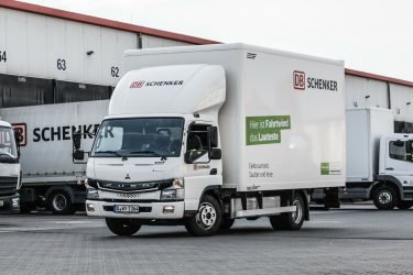 DB Schenker Fuso eCanter TIR transNews